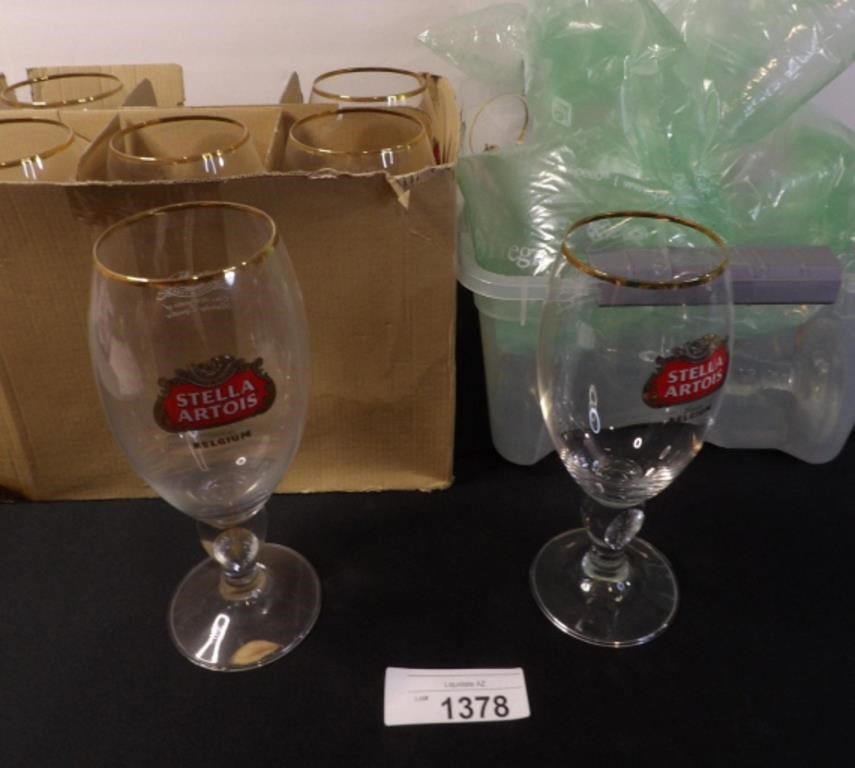 40cl & 50cl Stella Artois Beer Glasses