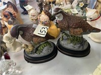 Ceramic quails
