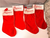 Christmas Stockings (4) Rejoice