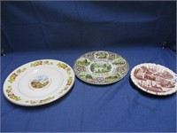 vintage plates .