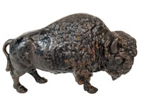American Bison Cast Iron Bank