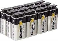 Energizer INDUSTRIAL 9V Alkaline Batteries 12 pack