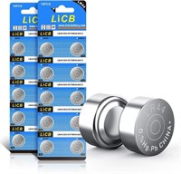 LiCB LR44 Battery 1.5V Button Coin Cell - 20 PCS