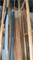 Assortment of wood and metal