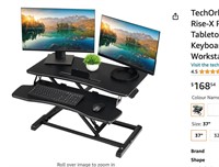 TechOrbits Standing Desk Converter – Rise-X