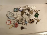 Old keys and Keychains