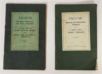 Two Jaguar Operating and Maintenance Handbooks
