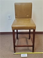 Pier 1 Imports 100% Leather Bar Stool (No Ship)