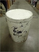 Metal Can w/ Lid, PVC Fittings, Toilet Bowl Gasket