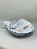 mid century bowl - seashell theme - Italy