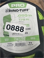 RINO TUFF TRIMMER LINE RETAIL $20