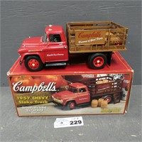 1957 Chevy Campbells Die Cast Truck