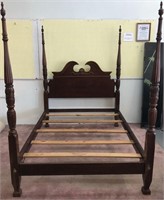Queen Size 4 Poster Bed