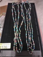 (2) large colorful Necklaces