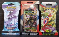 (4) Sealed Pokémon Booster Packs #3