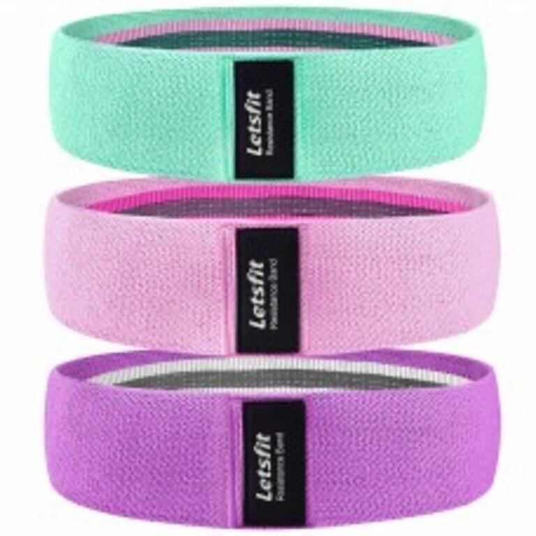 LETSFIT Resistance Bands Set for Leg Exercise Band