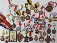 Vintage German Carnival Medals / Badges