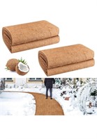 2 Pack No Slip Ice and Snow Carpet Mats- 31 x 80