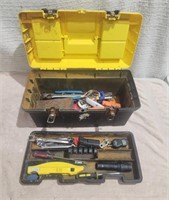 19" Toolbox with Mostly Craftsman, Proto, Stanley