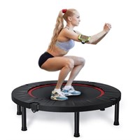 N2287  FAIZHI 40" Mini Trampoline, Foldable Reboun