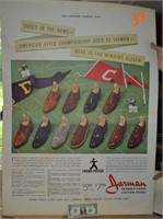 Vintage Stand-Up Shoe Advertising