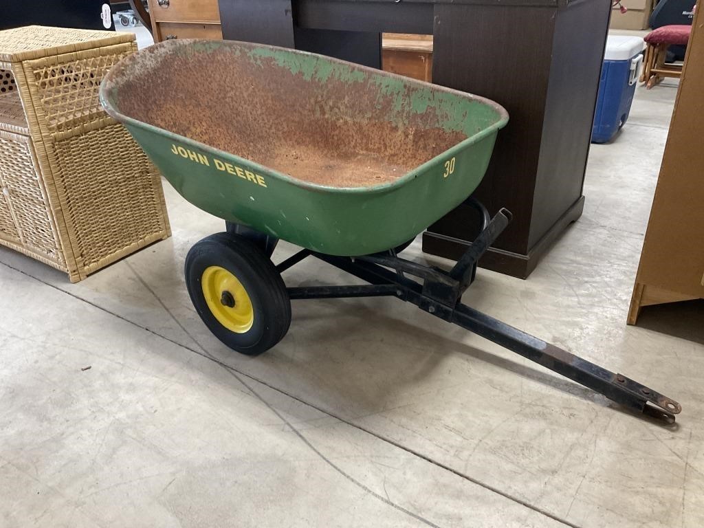 John Deere Model 30 Lawn Tractor Cart PU ONLY