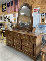 66x72x19 Dresser w/ Mirror PU ONLY