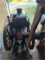 Fairmont 6hp gas engine on cart
