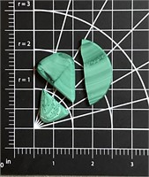 Malachite Stone Specimens - Varied (#3 Total)