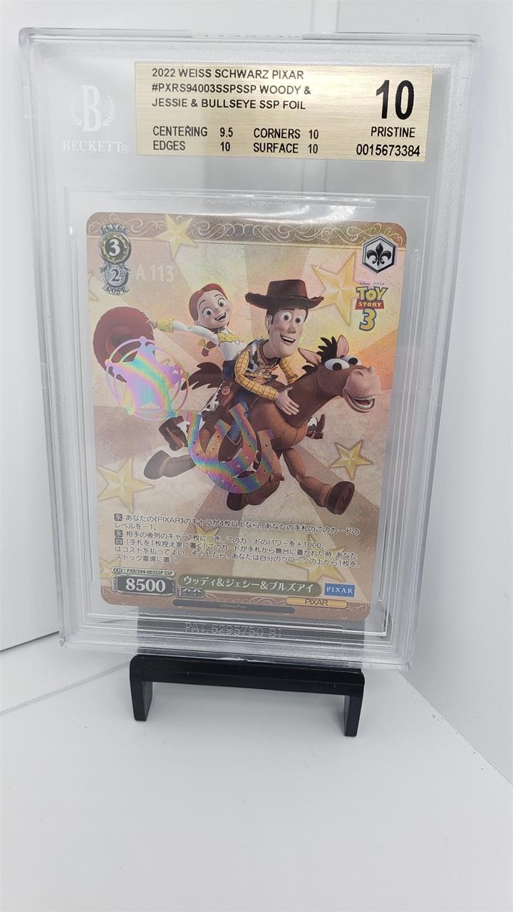 BGS 10 Woody Jessie Bullseye SSP Pixar