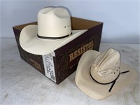 Cowboy Hats Size 7 5/8