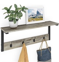 $50 31.5” Coat Rack with Shelf