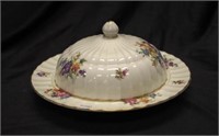 Royal Worcester porcelain ''Roanoke'' lidded dish