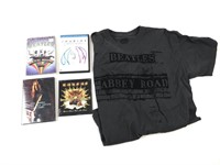 Beatles, Andy Timmons, Kansas DVDs, T-Shirt