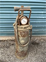 Antique Phister No. 1B Brass Fire Extinguisher