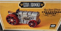 VTG EZRA Brooks Steam Engine Tractor Decanter NIB