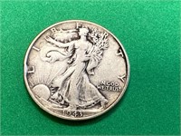 1943 Liberty Half Dollar