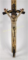 Wood carved crucifix