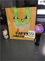 Halloween Bag w/window, spinner and 12 CT toy