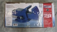 NIB Central Forge Swivel Vise w/Anvil 6"