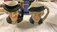 2ct Toby Character Jugs