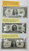 Collection Of US Currency Notes