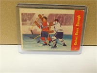 1955-56 Parkhurst Rocket Richard #72 Hockey Card