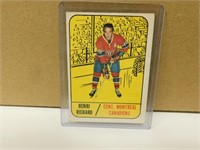 1967-68 OPC Henri Richard # 72 Hockey Card
