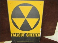 Fallout Shelter Sign 10 x 14