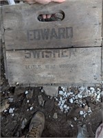 Edward Swisher Levels West Virginia crate