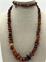 120+ Year Old Genuine Amber Necklace