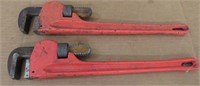 2 -18" PIPE WRENCHES