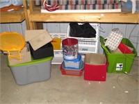 Group of Storage Containers and Stack Bins, Soft