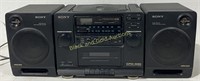 SONY Mega Bass CFD-440 CD Radio Cassette Player